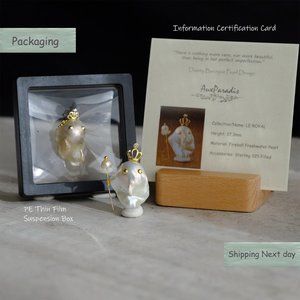 Dainty Genuine Oversized Baroque Freshwater Pearl